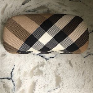 Burberry eyeglass case